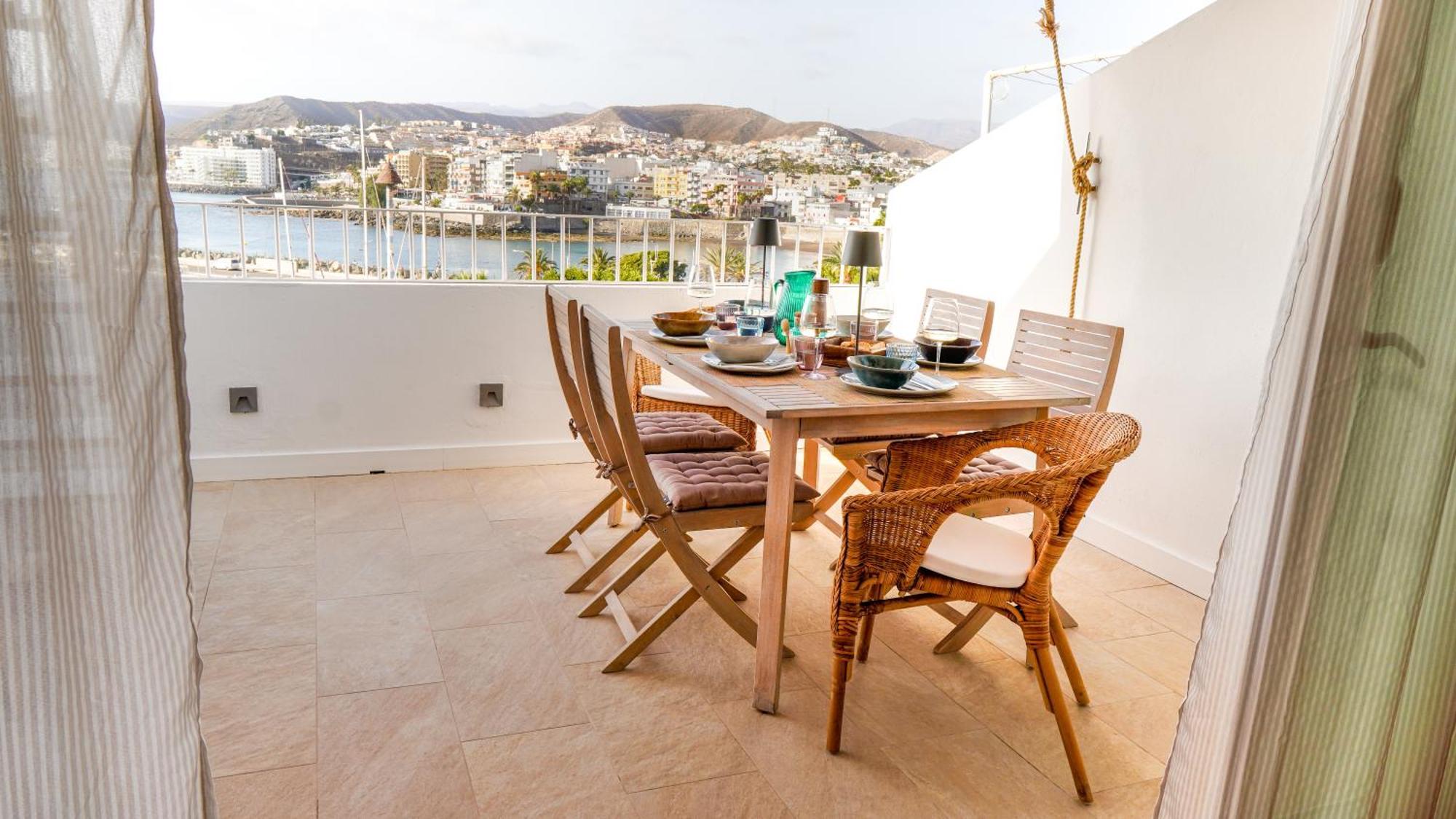 Beachfront Haus Meer In The Heart Of Arguineguin 外观 照片